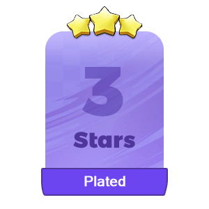 MMOJUGG Monopoly Go Plated 3 Stars-S8-9 Details View of Item Function and Use